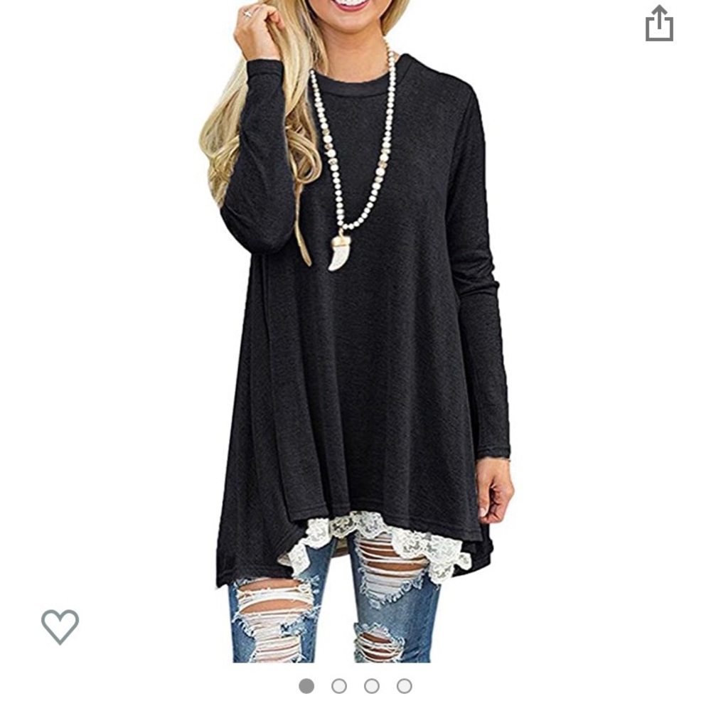 Beautiful long flowy blouse